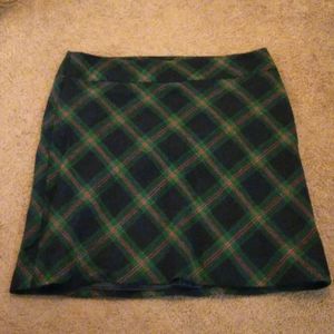 Women's size 16 plaid skirt